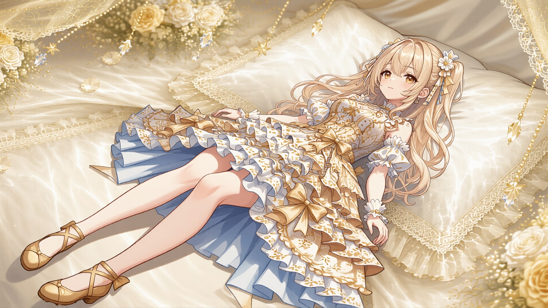金髪少女とドレス　その14-3