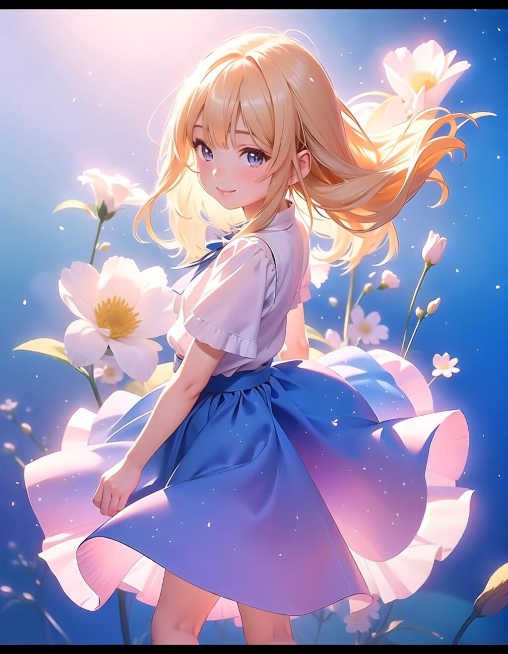 フラワー・ロングスカート