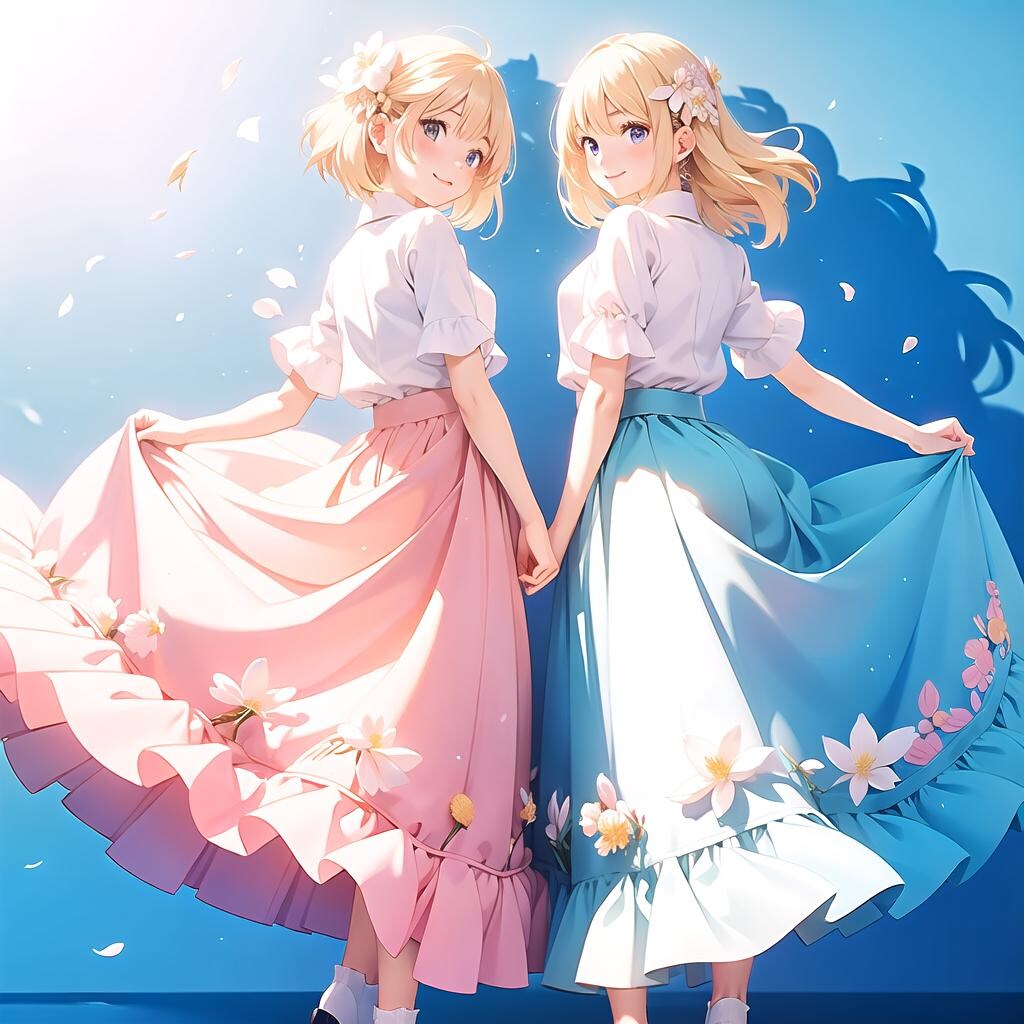 フラワー・ロングスカート