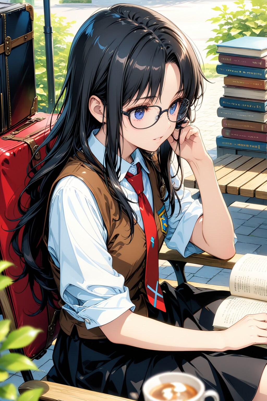 積読 | の人気AIイラスト・グラビア