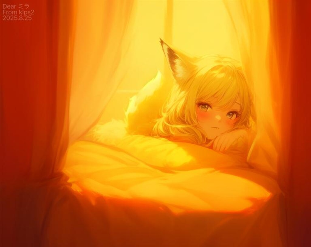 外に出たくないミラさん