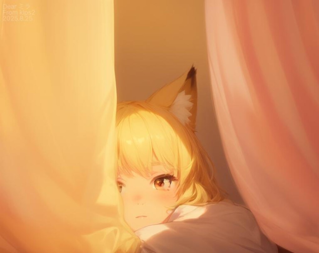 外に出たくないミラさん