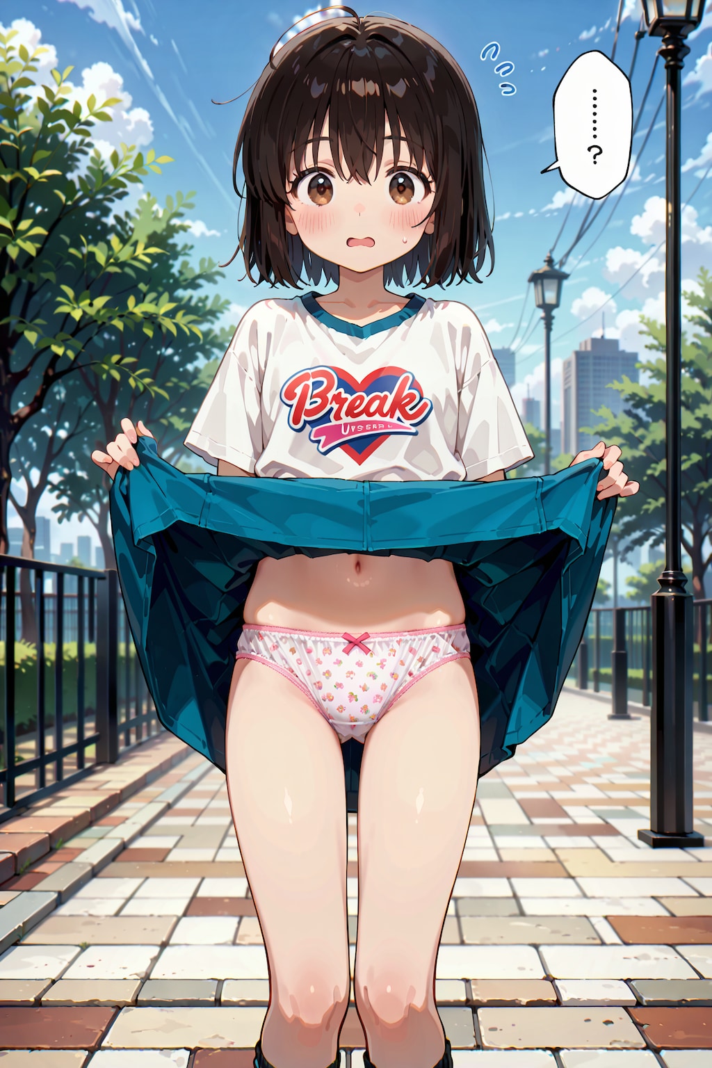 今日のスカートたくし上げ娘 YA03