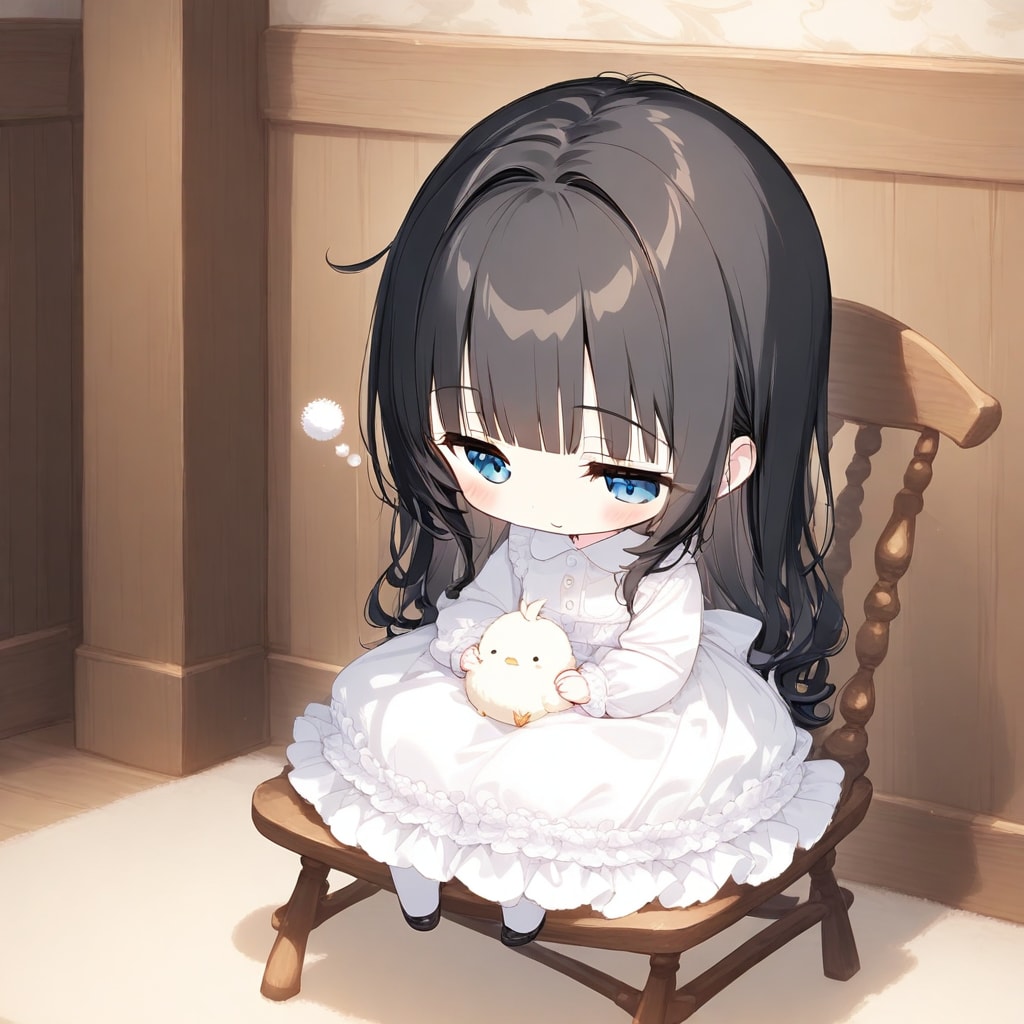 ちび姫もよふかししたい | の人気AIイラスト・グラビア