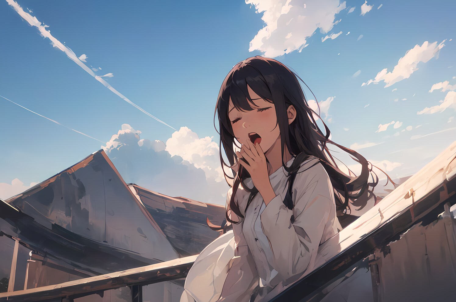 今日も眠い