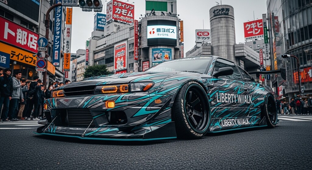 リバティーウォークS13シルビア