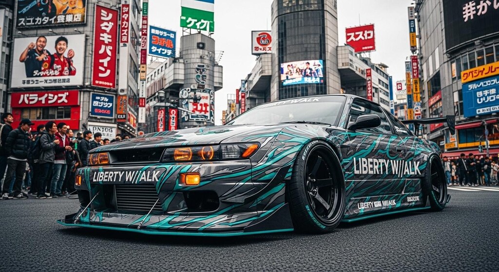 リバティーウォークS13シルビア