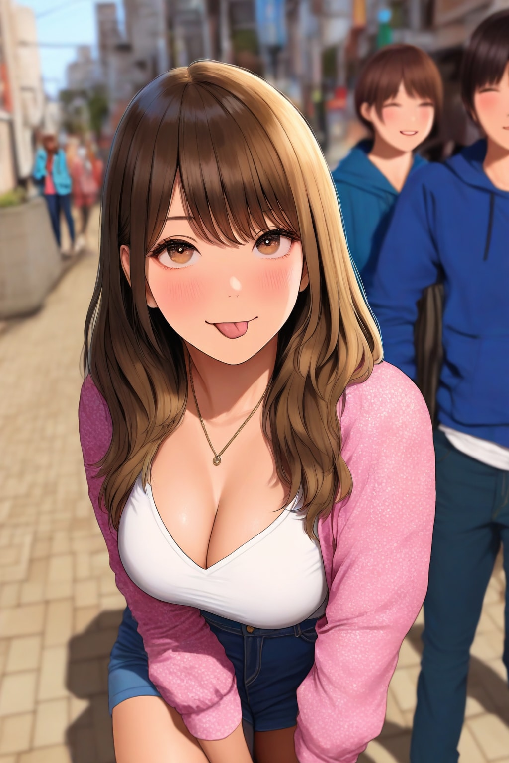 靴紐結んでた♪