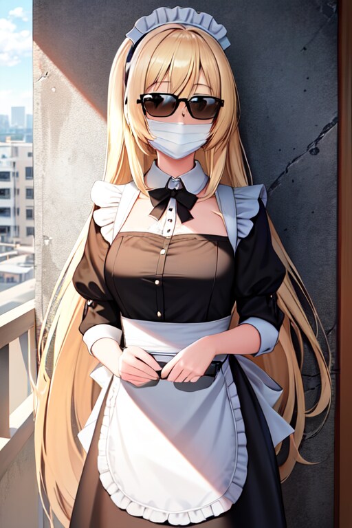 メイドさんの変装