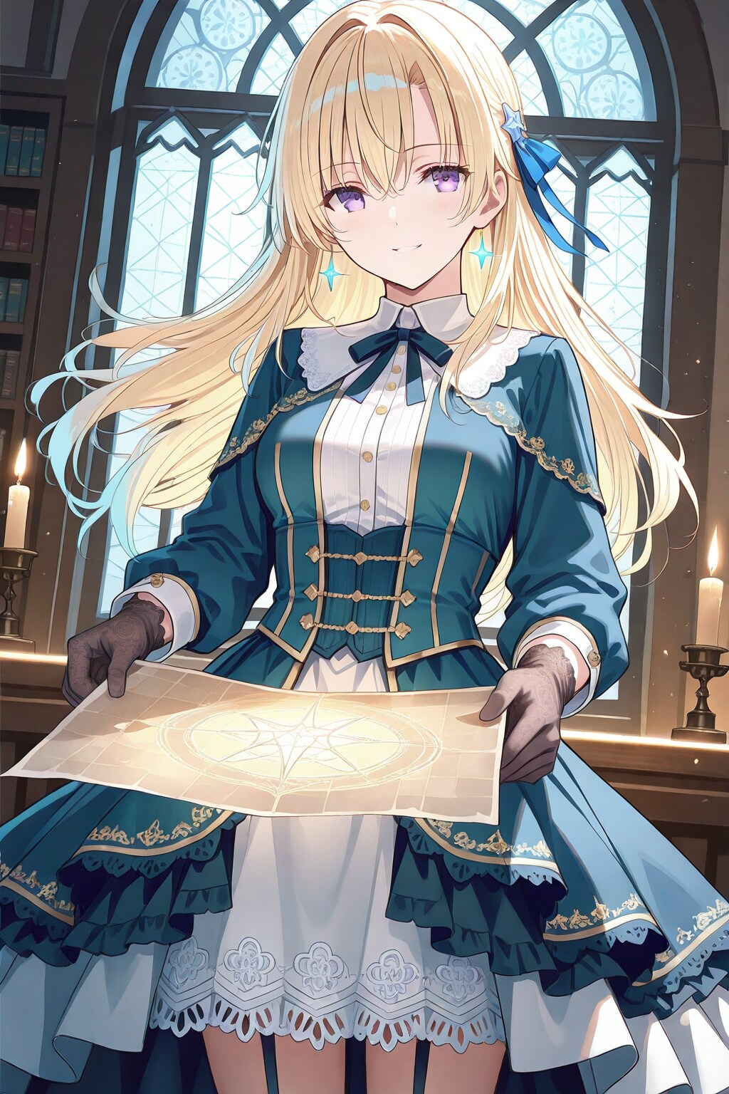 星図を見つけた夜