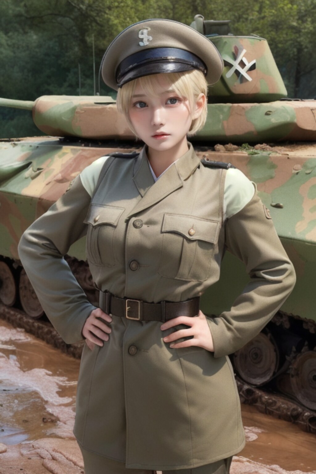 今日の進軍ごっこはここまで！