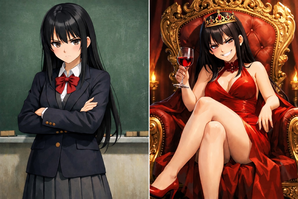 生真面目な委員長の正体は