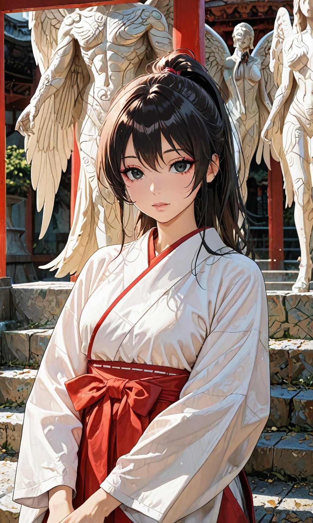 神社⛩️の巫女様❣️