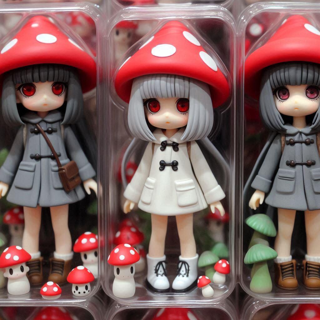 うちのこをフィギュアにしてブリスターパックに詰めてもらいました