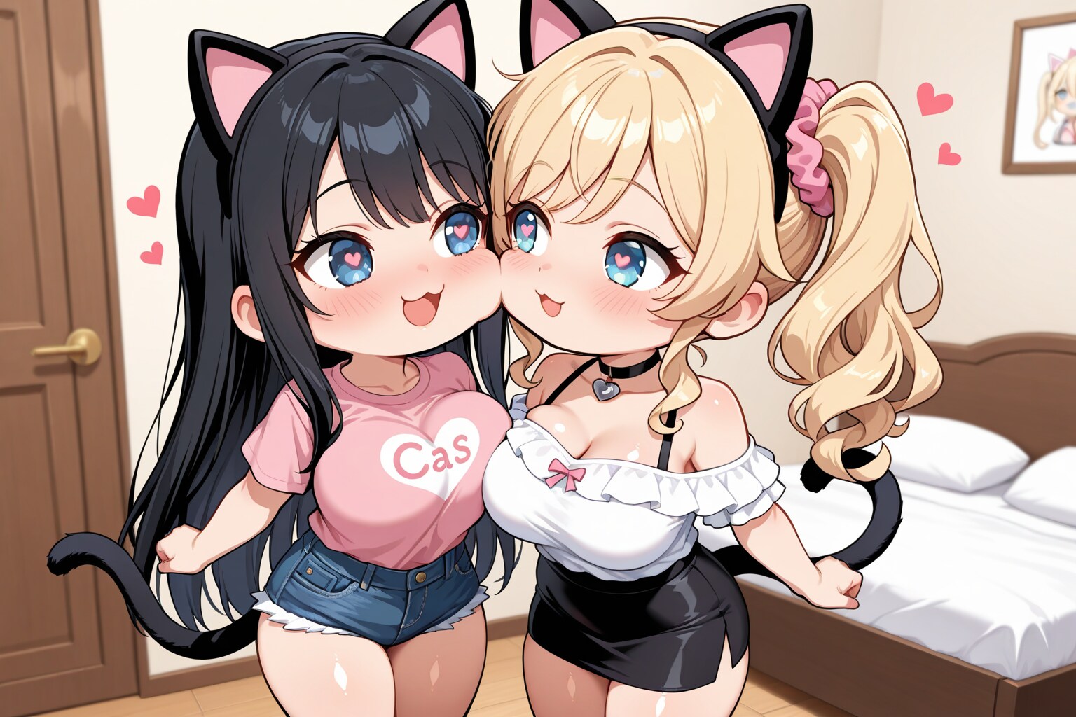 うちの子猫耳SD化計画