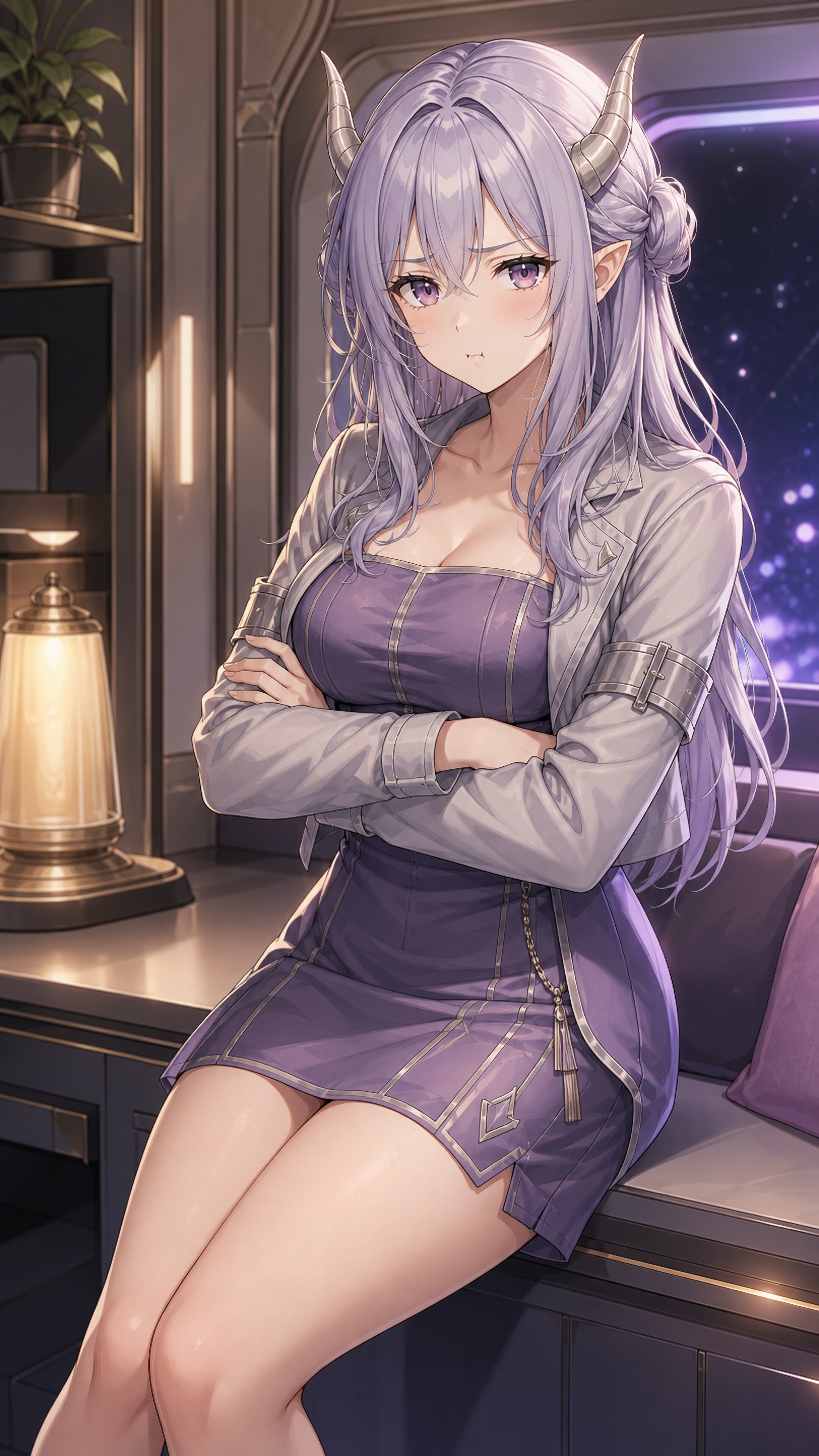 紫紺の夜、まだ許さない