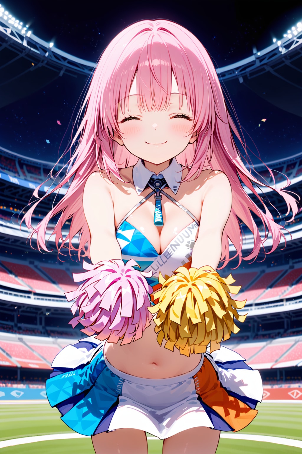 フレフレ少女（HALO）ちちぷいのみんな応援します♪