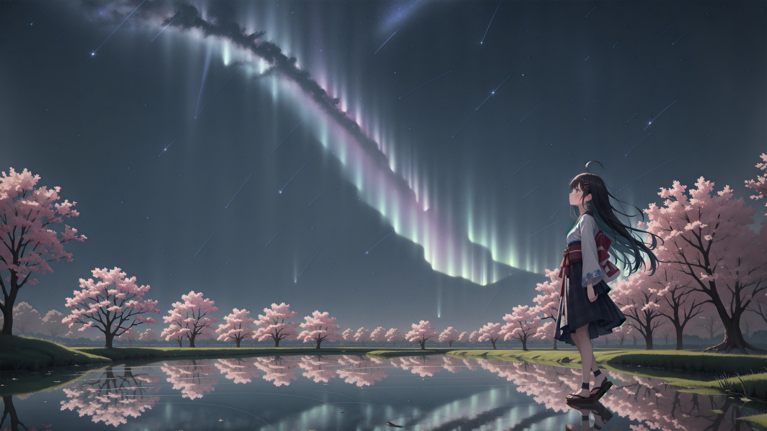 星空を見上げて