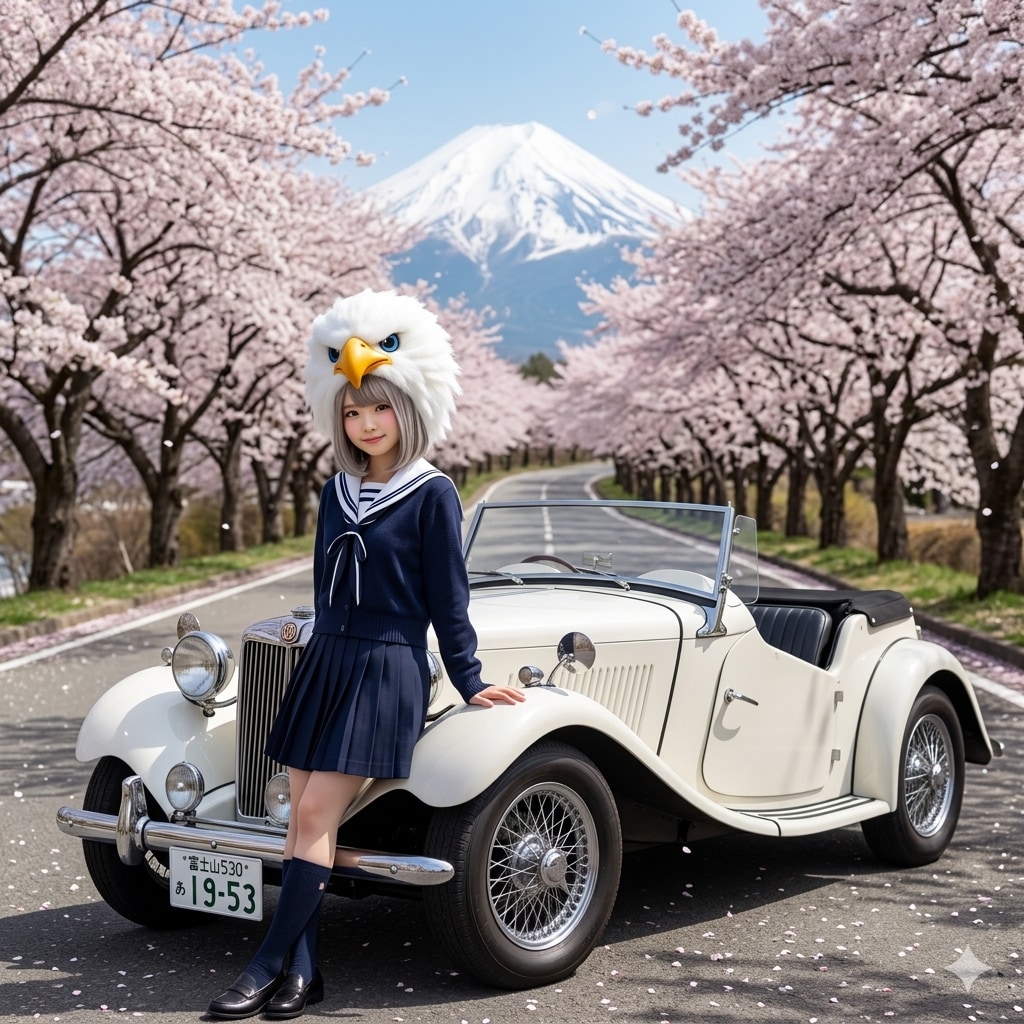 イグっちゃんと白い車たち