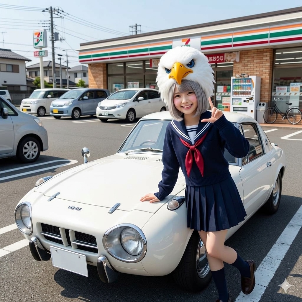 イグっちゃんと白い車たち | の人気AIイラスト・グラビア