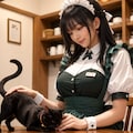 看板猫と看板娘 実写 2枚目
