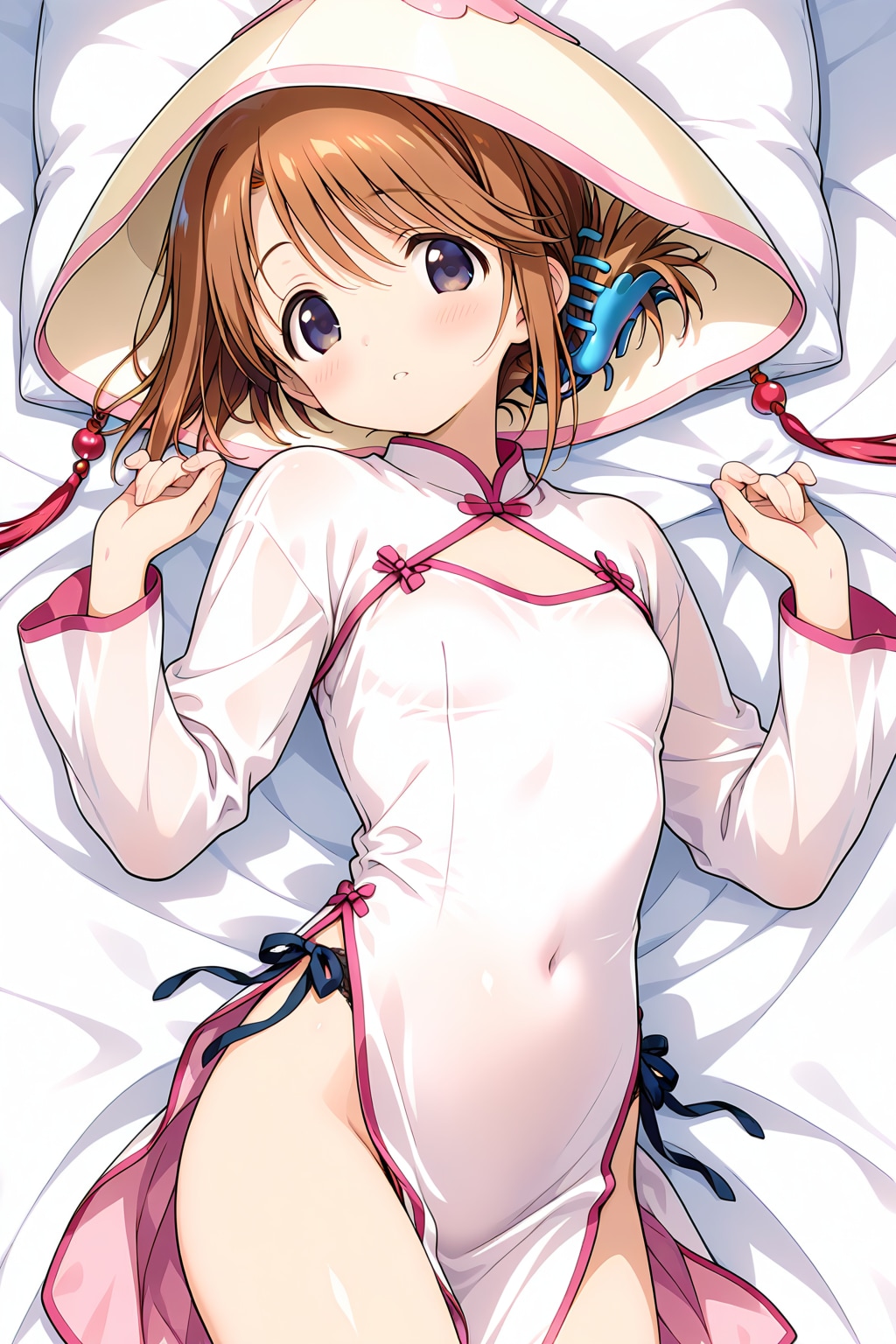 アオザイを着た愛佳