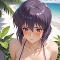 草薙素子 ビーチナンパ#01 4枚目