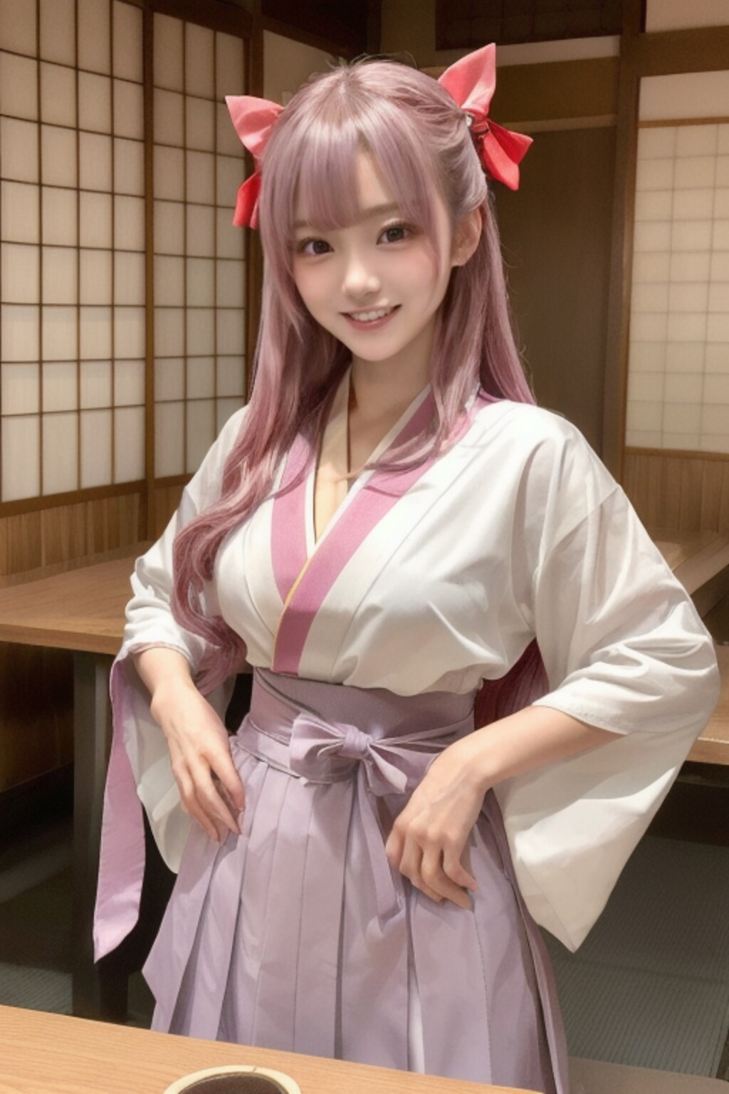 定食屋の看板娘