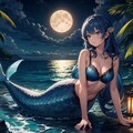 月明かりの人魚 2枚目