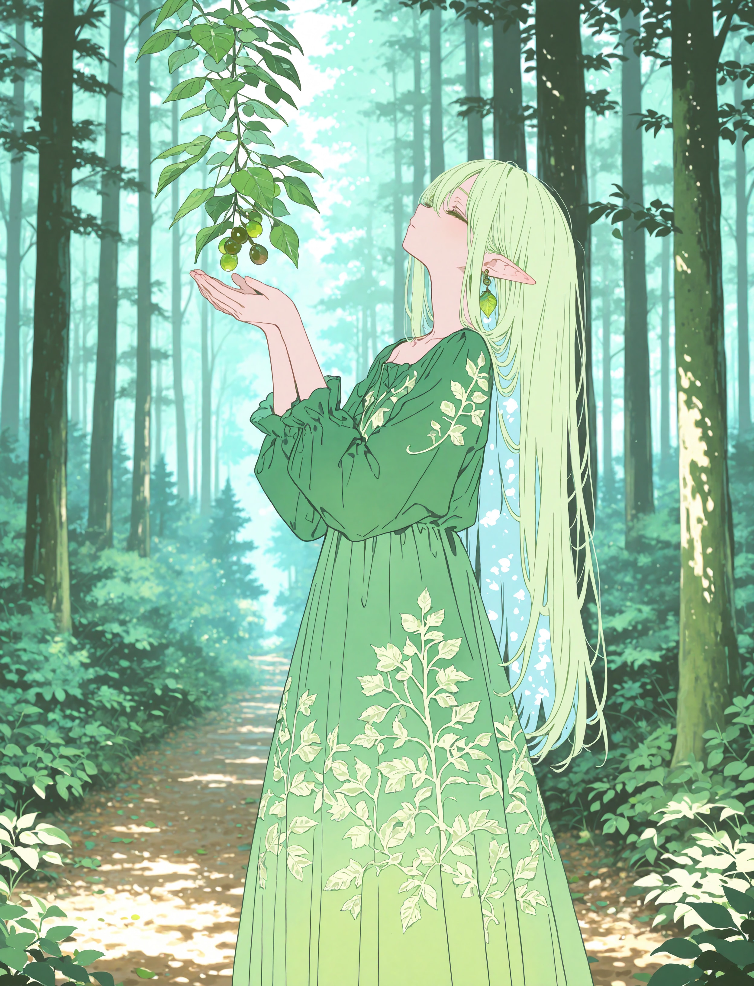 森のエルフさん | の人気AIイラスト・グラビア