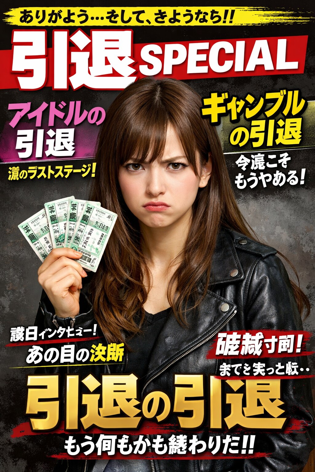 引退特集雑誌