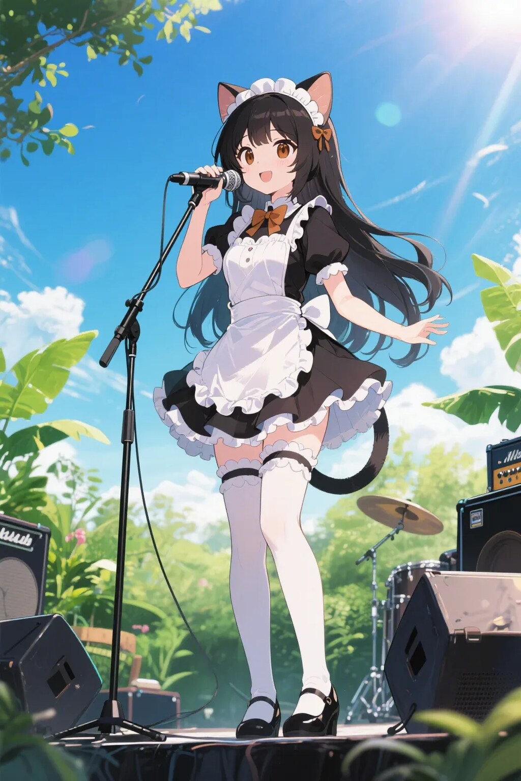 屋外メイドライブをするポンコII