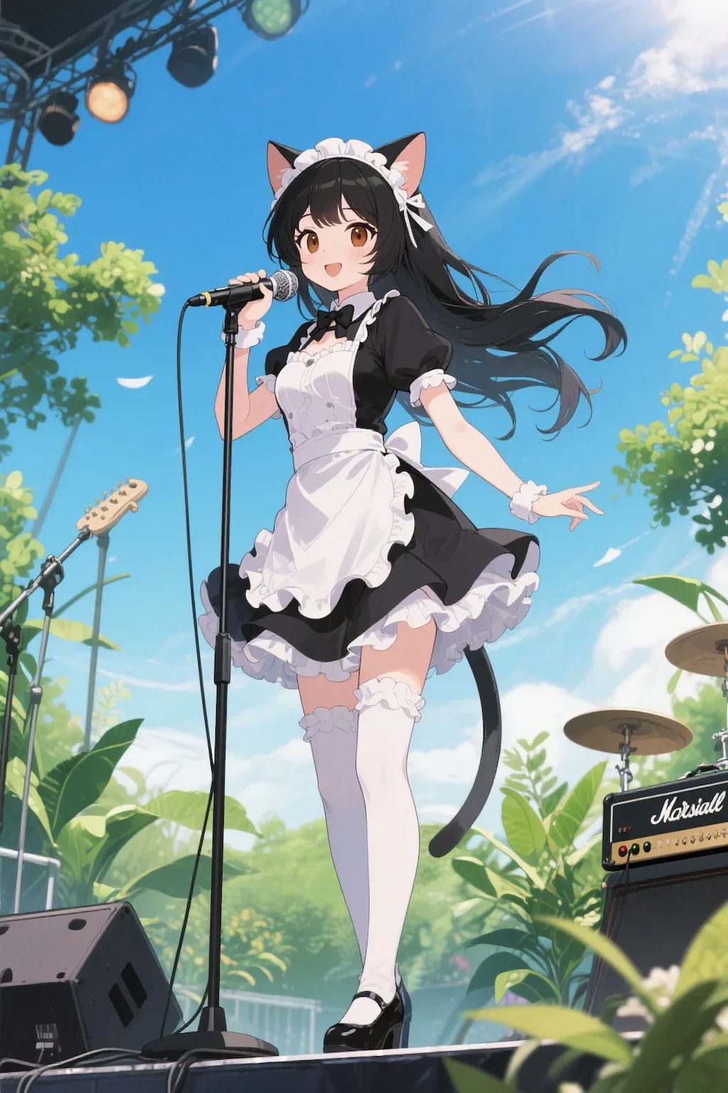 屋外メイドライブをするポンコII