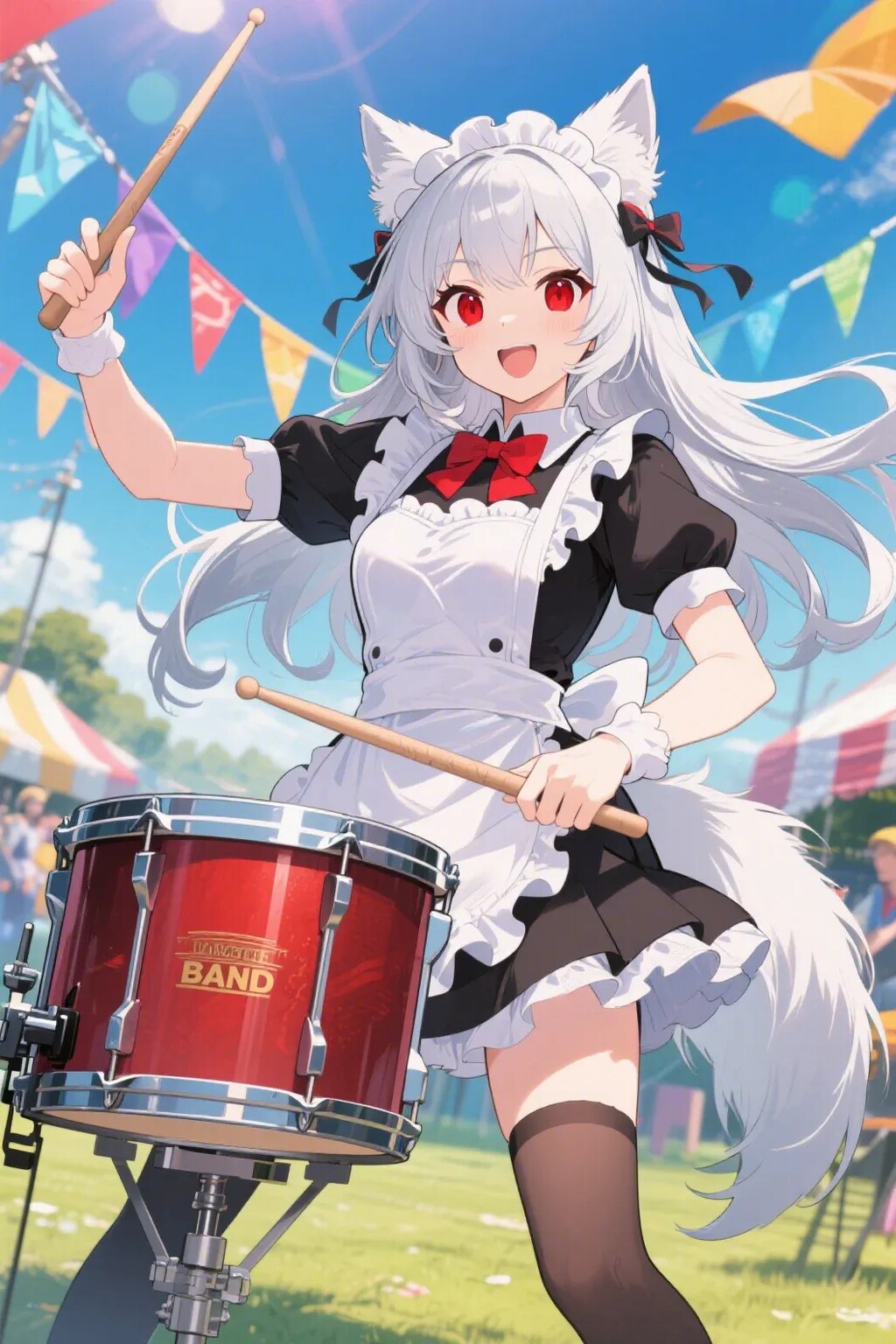 屋外メイドライブをするポンコII