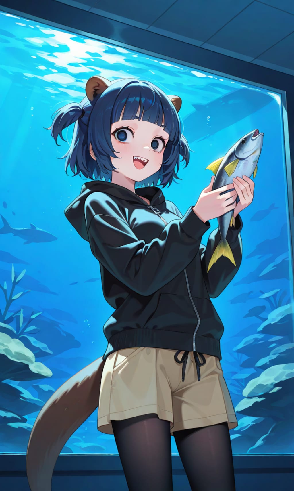 日曜に水族館に行ってきた