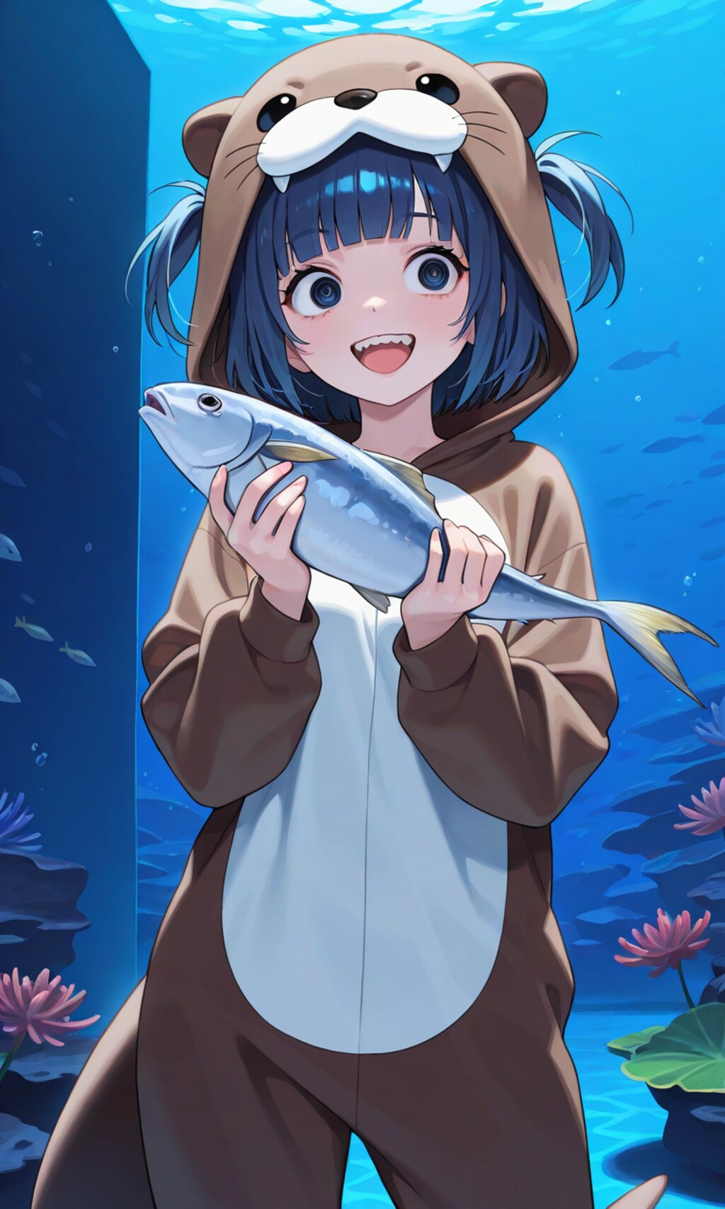 日曜に水族館に行ってきた