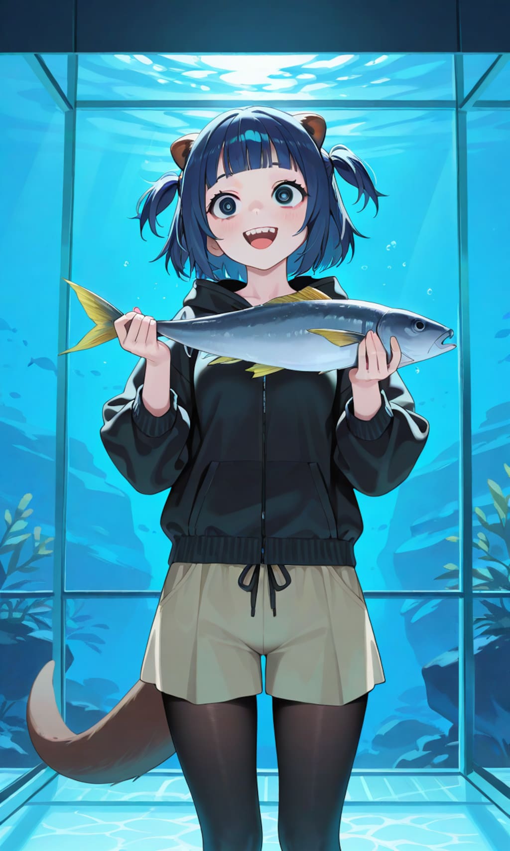 日曜に水族館に行ってきた