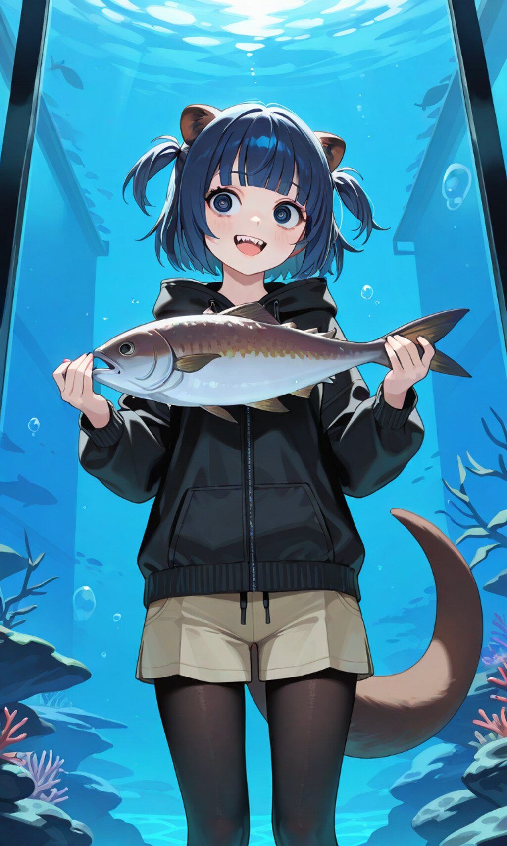 日曜に水族館に行ってきた