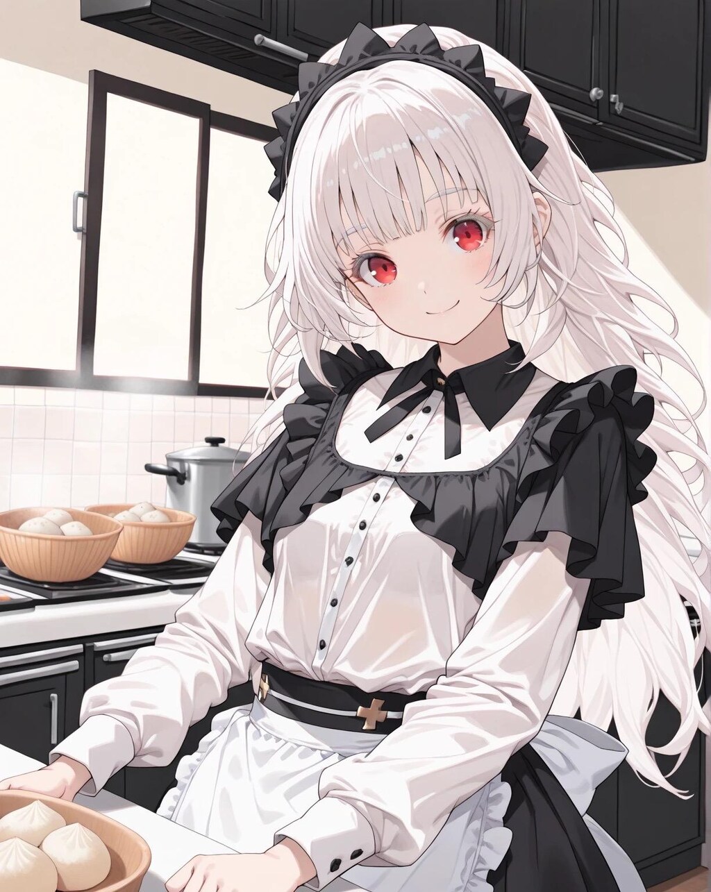 「ご主人、肉まんですよ」