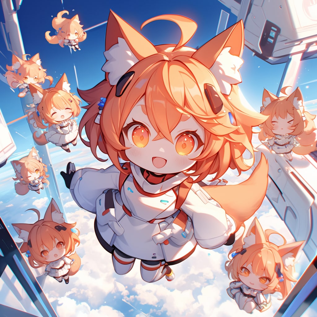 群れをなして飛ぶ