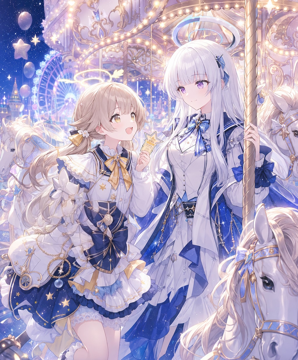 星屑の遊園地・メリーゴーランド【3/4】