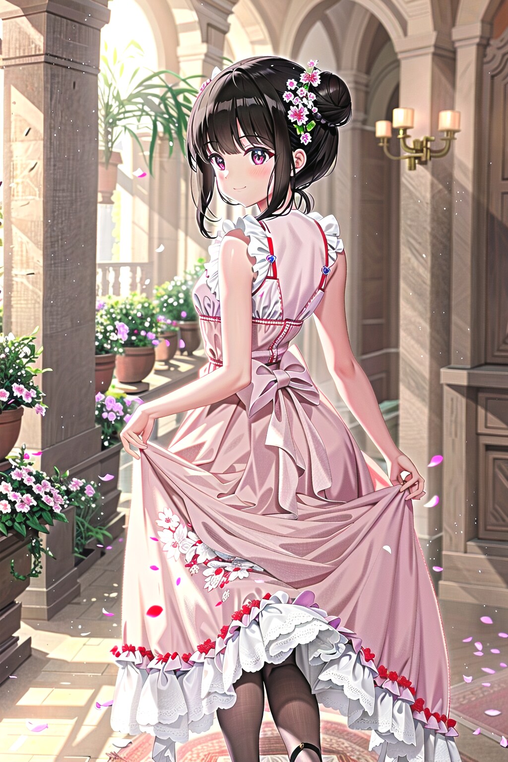姫のろんぐすかーとなのです