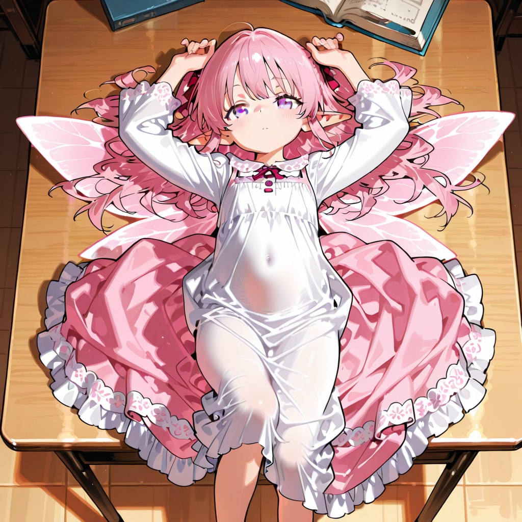 妖精さんにいたずら