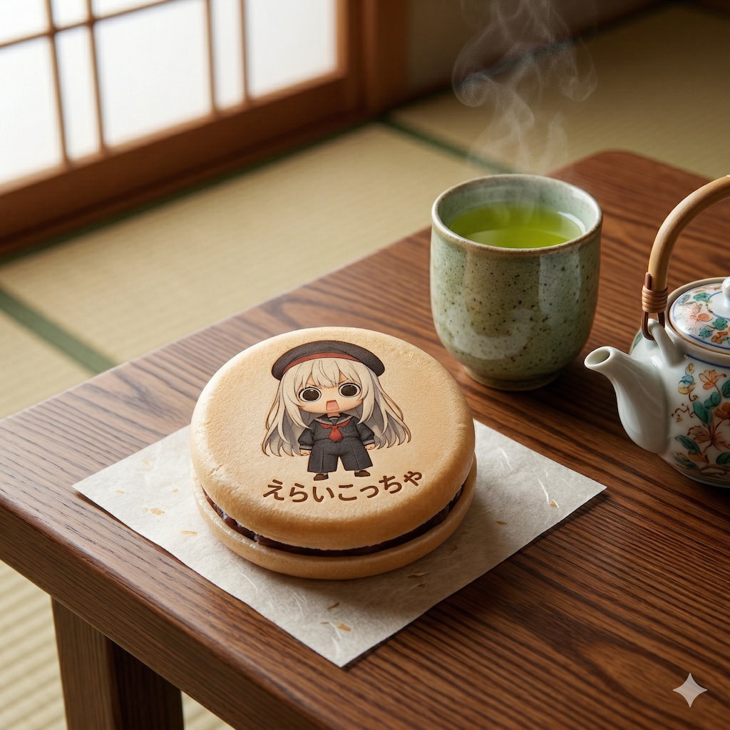 デザートのえらいこっちゃ嬢印の最中