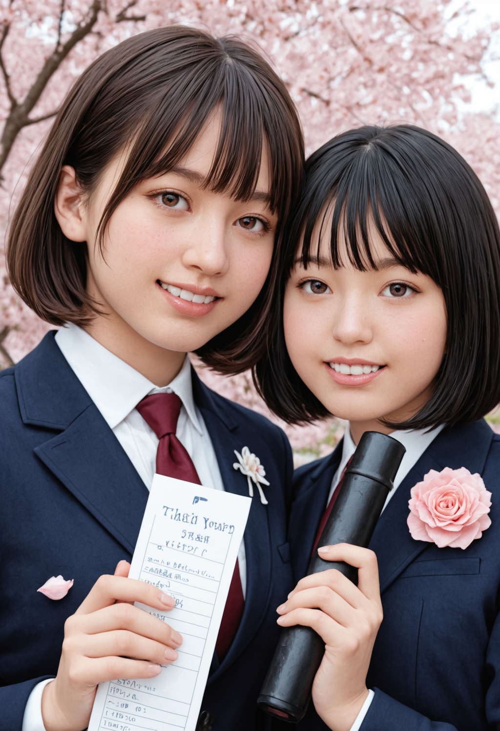 卒業式で泣かないと～