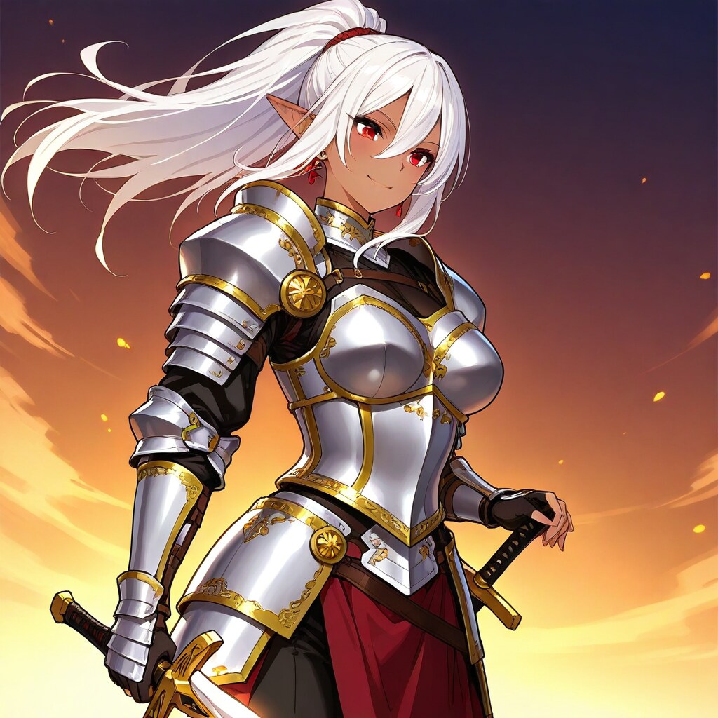 不適に笑うエルマ