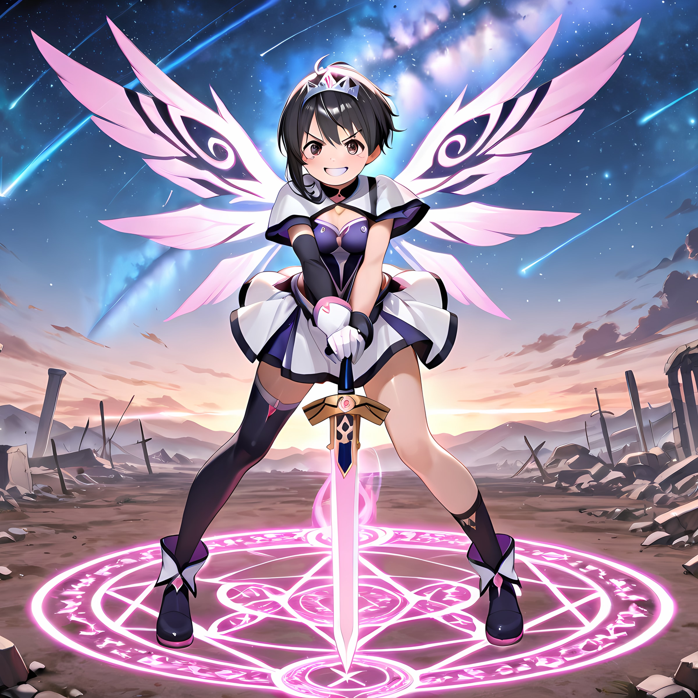 召喚されしセンちゃん Ⅱ🔯 | の人気AIイラスト・グラビア