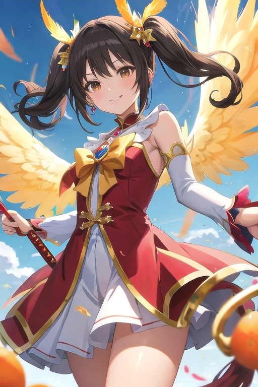 天使の羽根！