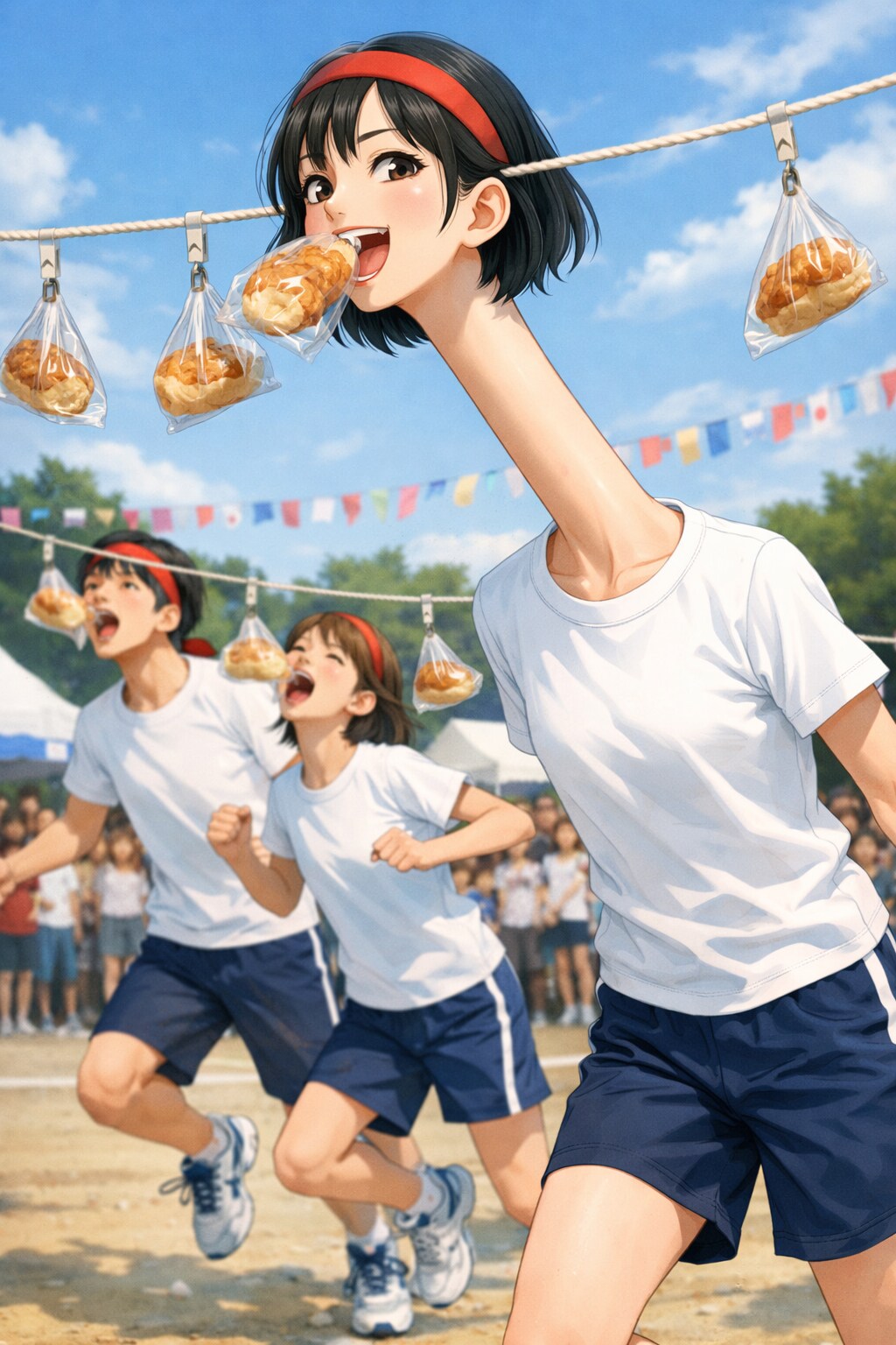 運動会/パン食い競争