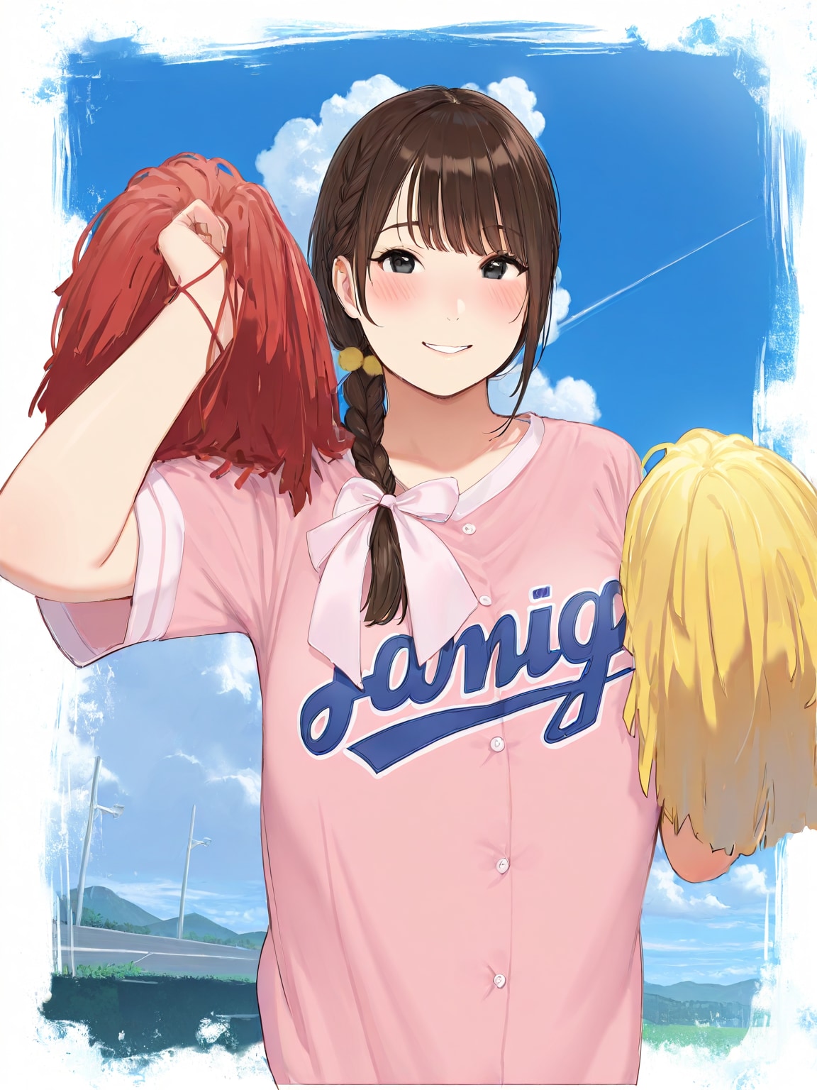 cheerleader girl | の人気AIイラスト・グラビア